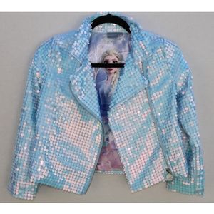 COPY - Disney Frozen 2 Elsa Iridescent sequin jacket 7-8